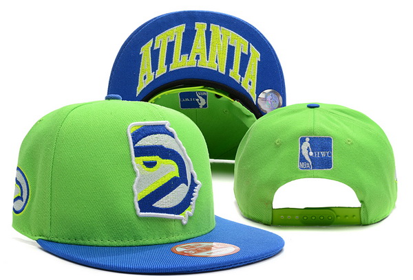 NBA Atlanta Hawks NE Snapback Hat #08